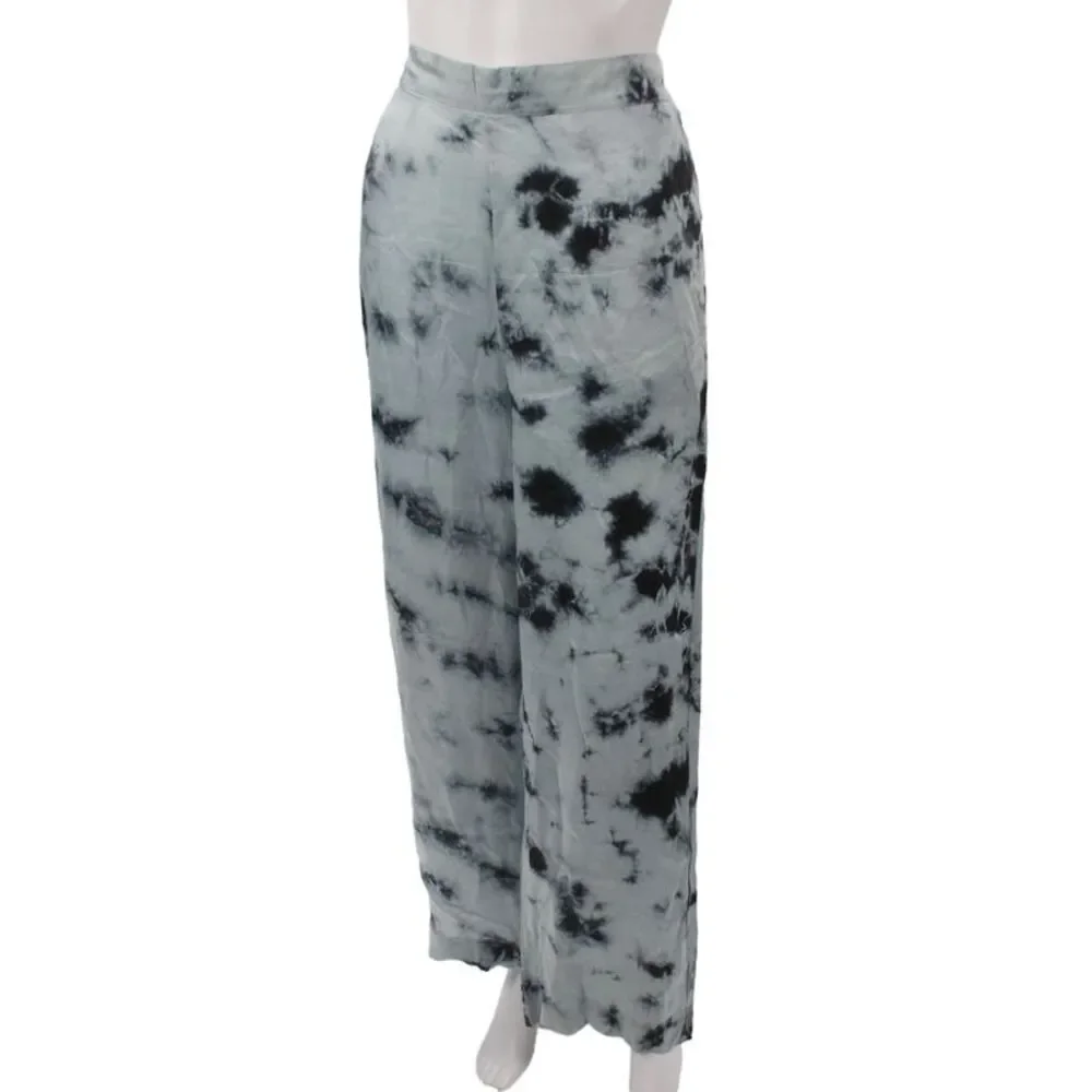 Maison Hotel Womens Ankle Tie-Dye Viscose Pull On Pants Multicolor Size M - Picture 2 of 6